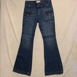 BDG Micro Flare Denim Blue Jeans Size 28